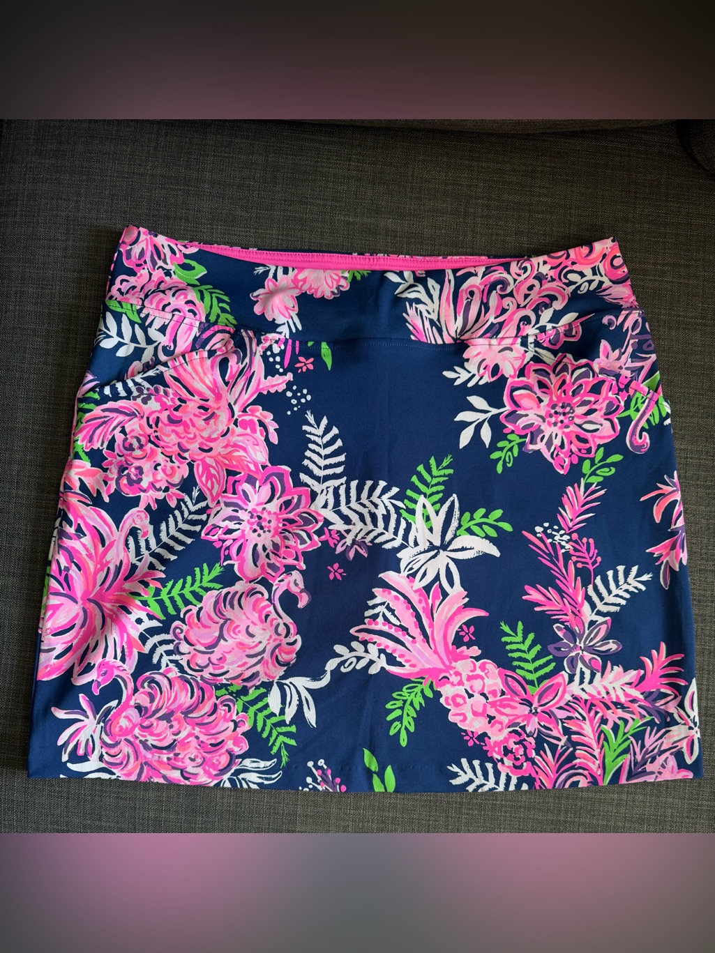 *Like New* Lilly Monica Skort In Navy Ruffle Your Feathers